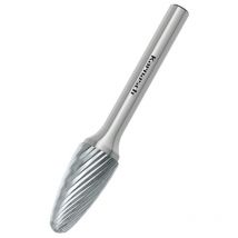 Karnasch Hartmetall-Frässtift unbeschichtet 16mm Durchmesser 70mm Länge für Stahl, Gusseisen, Edelstahl, Titan