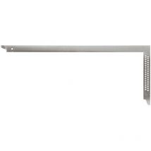 Hm Müllner - Hm Zimmermannswinkel 700 x 300 Mm Stahl Poliert mit Anreißlöchern