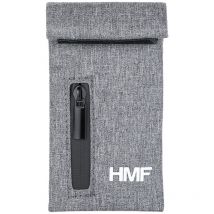 44211 Geruchsdichte Tabaktasche, Leckerlibeutel für Hunde, Polyester, Größe s, Grau - HMF