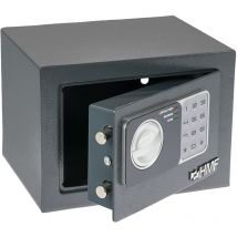 46126-11 Möbeltresor Elektronikschloss, 23 x 17 x 17 cm, Anthrazit - HMF