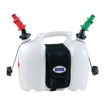 Set di taniche doppie profi 6 + 3l hdpe naturale