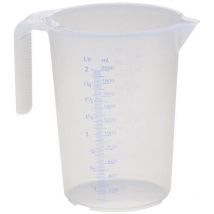 Hünersdorff - Pichet doseur 2000 ml polypropylène transparent D151xH206 mm poignée ouverte