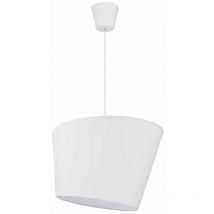 Hängelampe Ø 35 Cm E27 Weiß Modern Pendelleuchte