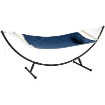 Hesperide - Gepolstertes Hängemattentuch Akio in Indigoblau - 190 x 140 cm - Polyester, fsc - Hespéride