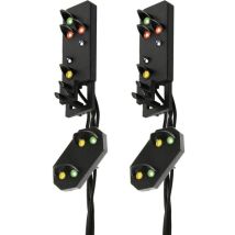 Modelltechnik 4751 H0 signal lumineux avec avertissement Têtes de signal de sortie modèle fini db S90871 - Viessmann