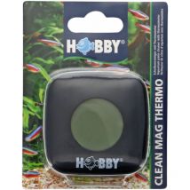 Hobby - Clean Mag Thermo - Scheibenreiniger mit Thermometer für Aquarien