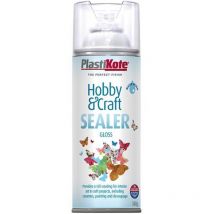 Plastikote - Hobby & Craft Sealer Spray Clear Gloss 400ml