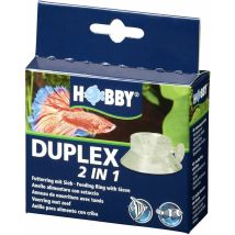 Hobby Duplex Kombisieb – Futterring und Sieb für Aquarien – Innovative Lösung für Lebendfutter