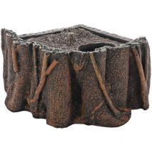 Hobby Liana Corner M – Eckhöhle für Terrarien – 17 x 12,5 x 6 cm – naturgetreues Design – ideal für Schlangen und Eidechsen