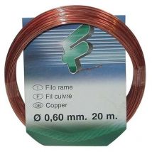 Pelote de fil de cuivre cuit 0,6 mm a cheveau de bobine mA tallique