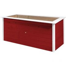 Weka Profi-hochbeet 669 C, Schwedenrot/weiss, 28 Mm