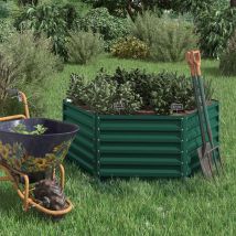 Hochbeet , Grün, 148.5 x 129 cm Ok-living