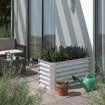 Hochbeet , Silber, 120 x 60 cm Ok-living