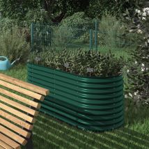 Hochbeet , Grün, 200 x 100 cm Ok-living