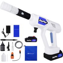 Hochdruckreiniger Auto mit Akku Tragbarer Elektro Druck 6-in-1 Multi-zubehör neu