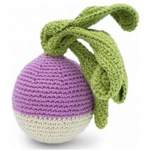 Myum - Hochet Navet Coton Bio Fait main