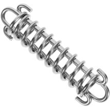 Hochleistungsfähige Hundeleine Aus Edelstahl 304 Mit Stoßdämpferfeder, Elastische Leine Für Große Hunderassen, Spaziergänge Und Outdoor-aktivitäten