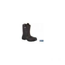 Gefütterter Leder-Sicherheitsstiefel S3 (Megan-Modell) T-43