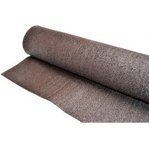 Hochwertiges braunes Sichtschutznetz 2x5m Polyethylen Anti-UV-Behandlung