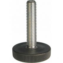 Höhenverstellschraube sch/pa Teller 60 mm m 10 x 34 Kunststoff schwarz