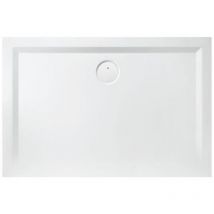 Mineralguss-Duschwanne Muna 1100x900x30mm weiß 1100 x 900 x 30 mm weiß