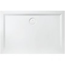 Hoesch - Mineralguss-Duschwanne Muna mit Antirutsch 1200 x 750 x 30 mm weiß