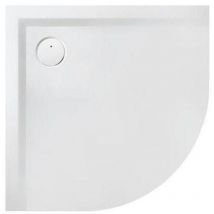 Viertelkreis-Duschwanne Muna mit Antirutsch 800 x 800 x 30 mm weiß