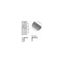 Hofe - Perfil angular de acero para sistema modular 42 x 42 x 2 mm