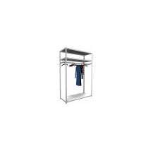 Hofe - Guardarropa-estantería atornillable modular h x a x p 2000 x