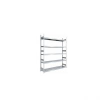 Hofe - Großfach-Steckregal verzinkt Boden-BxT 2250 x 600 mm