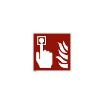 Cartelli di sicurezza antincendio in alluminio – 150mm – Conformi ASR A1.3 / ISO 7010 – Confezione da 10 pezzi – Hoffmann