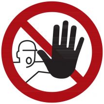 Segnali di divieto Accesso vietato ai non autorizzati - Hoffmann