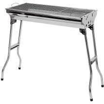 Wyctin - Hofuton Barbecue Portable Barbecue à Charbon avec bbq Grille en Acier bbq Pliable Barbecue Camping Pique-Nique Extérieur Jardin