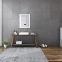 Wyctin - Hofuton Miroir Salle de Bain avec Interrupteur Tactile 2 Couleurs Haut-Parleur Bluetooth 60 x 80cm
