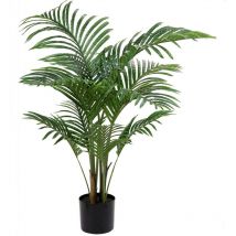 Hofuton Palmier Artificielle, Arbre/Plante Artificielle Vert, Plante de Décoration sans Arrosage et Entretien Hauteur 110CM