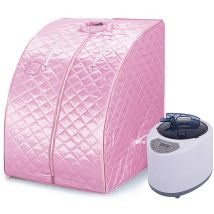 Hofuton Sauna à Vapeur et Cabine, Tente de Sauna Pliable, Générateur de Vapeur de Sauna 1.5L 1000W pour Bain de Sauna, Amincissement, Détoxification,