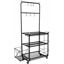 Hofuton Support de Rangement pour Salle de Sport à Domicile, Rangement pour Balles de Garage, Support de Rangement pour équipement de Sport, Avec
