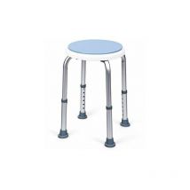 Wyctin - Hofuton Tabouret de douche réglable en hauteur de 36-51 cm - Pivotant à 360 ° - Siège de douche antidérapant en aluminium et plastique