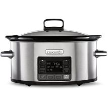 Crock-pot Csc066x Kochtopf De Slow Cooker 5,6 L 240 W Silber