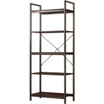 Hoher Loft-Stil Bücherregal