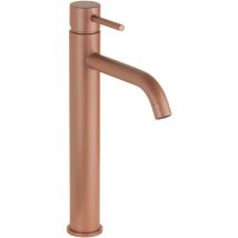 Hoher runder Waschtischmischer in Metallic-Rosa Pollini Jessy Color MXLHMCMMCA3 Metallic-Rosa