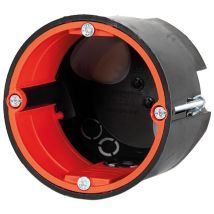 Hohlwand-gerätedose Bs3700tc, Für Holzbau Ø 68 Mm, M. Leitungs- U. Rohreinführung - Tiefe 62 Mm