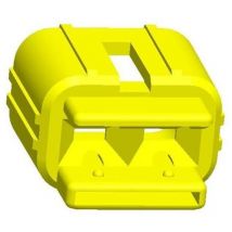 Elmac - 3EJ02MBC06Y Conector enchufable 2 vías (x100uds) amarillo - amarillo