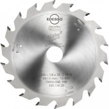 Hoja carburo Akku 136x1,6x20mm Z18 w