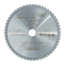 Jepson - Hoja de sierra circular metálica Drytech HM203/54Z D.203mm B.1,2mm hm taladro D.25,4mm Z.54
