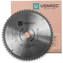 Vonroc - Hoja de sierra para ingletadora 254 x 30mm - 60T