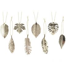 Hojas Colgantes en Metal. Única pieza