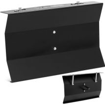 Hillvert - Hoja quitanieves - 47.5 x 65 x 19 cm - acero - para barredora