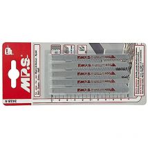 MPS - m.p.s. hojas sierra 3418-metal-b.deck blis-5 , Hoja de sierra 3418. - Dentado: 3 mm. - Tamaño hoja: 100/75 mm. - Profundidad: Hasta 3-15 mm.