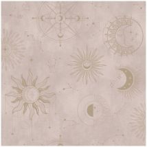 Holden Decor Cosmic Pink Gold Wallpaper Bedroom Paste The Paper Washable